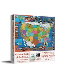 SunsOut National Parks of the Usa 1000 piece Jigsaw Puzzle for Adults