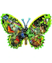 SunsOut Butterfly Migration 1000 piece Jigsaw Puzzle for Adults Special Shape