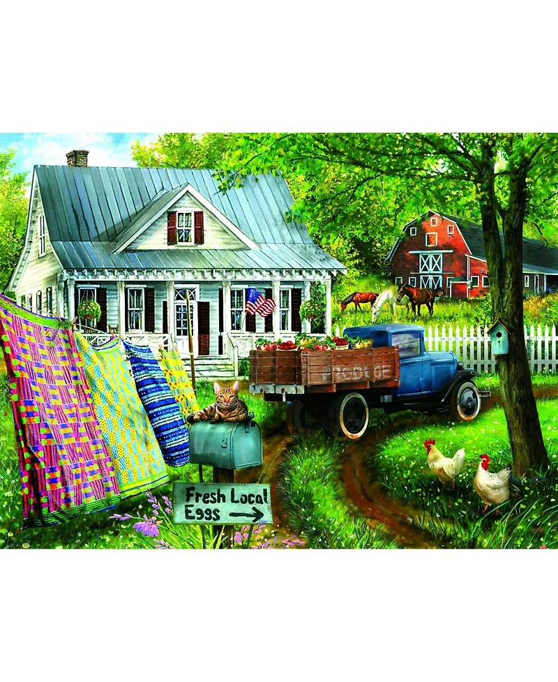 SunsOut Countryside Living 1000 piece Jigsaw Puzzle for Adults