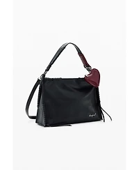 Desigual Women's Medium bag with heart charm