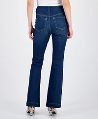 I.n.c. International Concepts Women's High Rise Pull-On Flare Jeans, Created for Macy's
