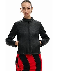 Desigual Women's Mandarin collar jacket