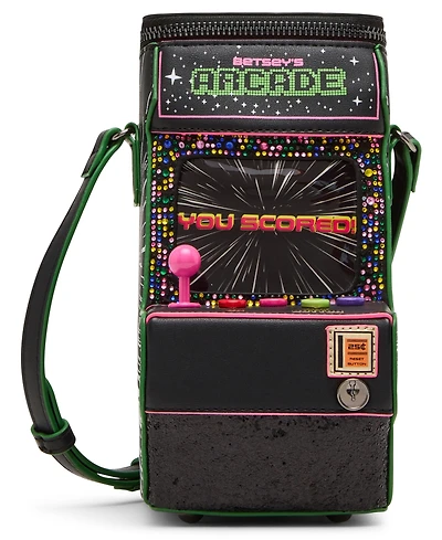 Betsey Johnson Scored Crossbody Mini Handbag