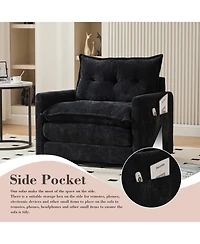 Streamdale Furniture Swivel Barrel Accent Chair