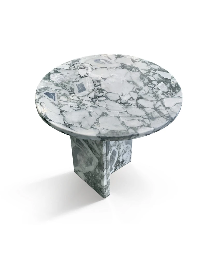 Streamdale Furniture Marble Coffee Table - 17.7"