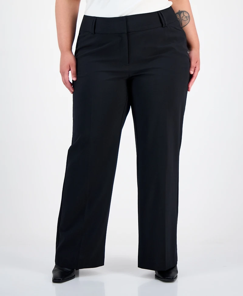 I.n.c. International Concepts Plus and Petite Curvy Bootcut Pants, Created for Macy's