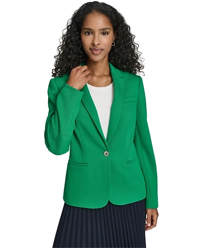 Tommy Hilfiger Women's One-Button Blazer