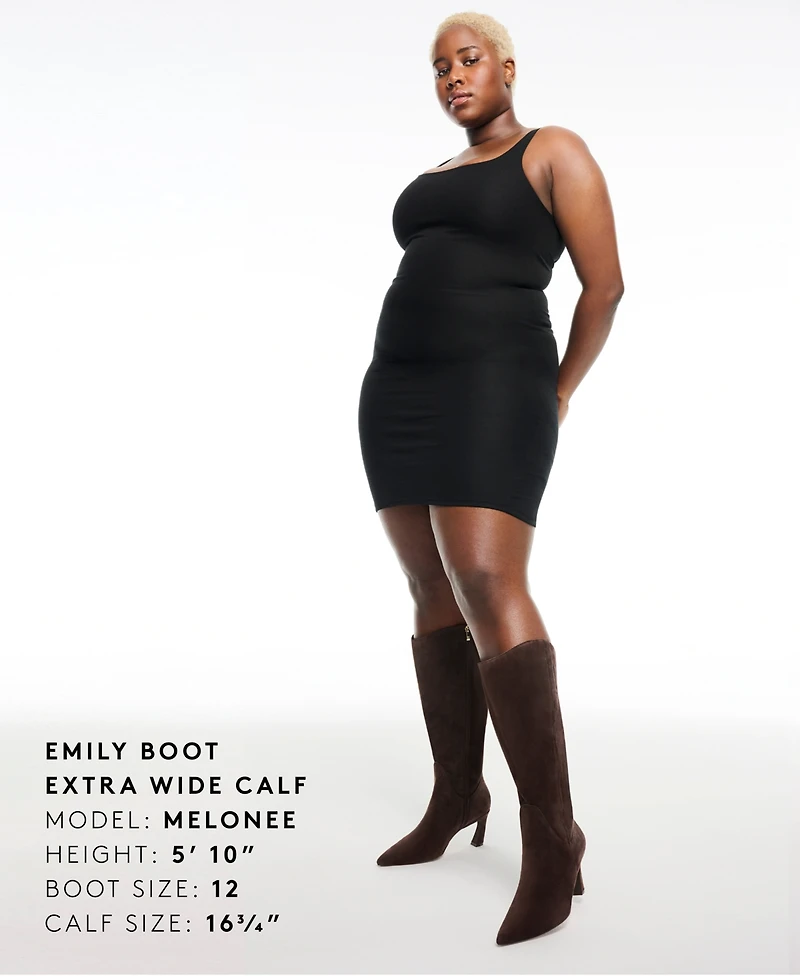 Naturalizer Women's Emily Wide Calf Zipper Tall Boots