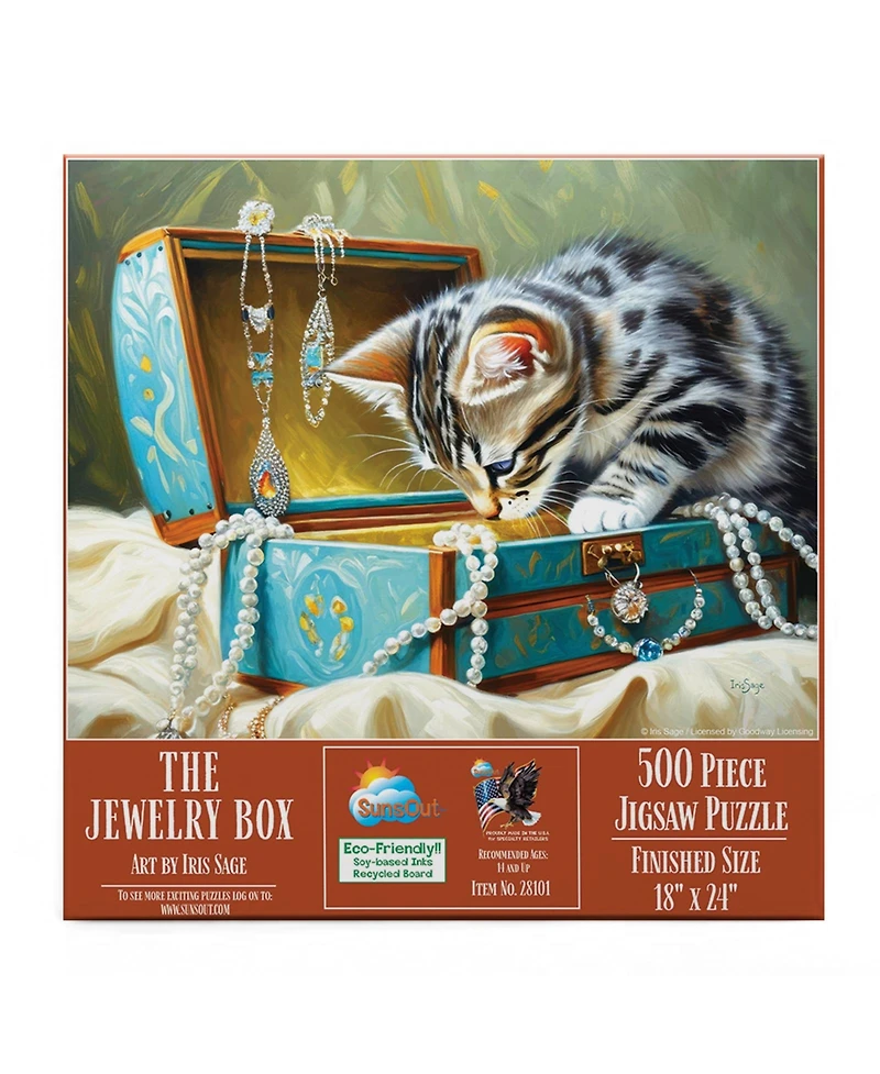 SunsOut The Jewelry Box 500 piece Jigsaw Puzzle for Adults