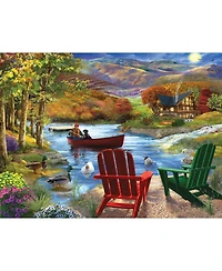 SunsOut Lake Life 1000 piece Jigsaw Puzzle for Adults