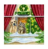 SunsOut It Looks Cold Out There 500 piece Jigsaw Puzzle for Adults Christmas