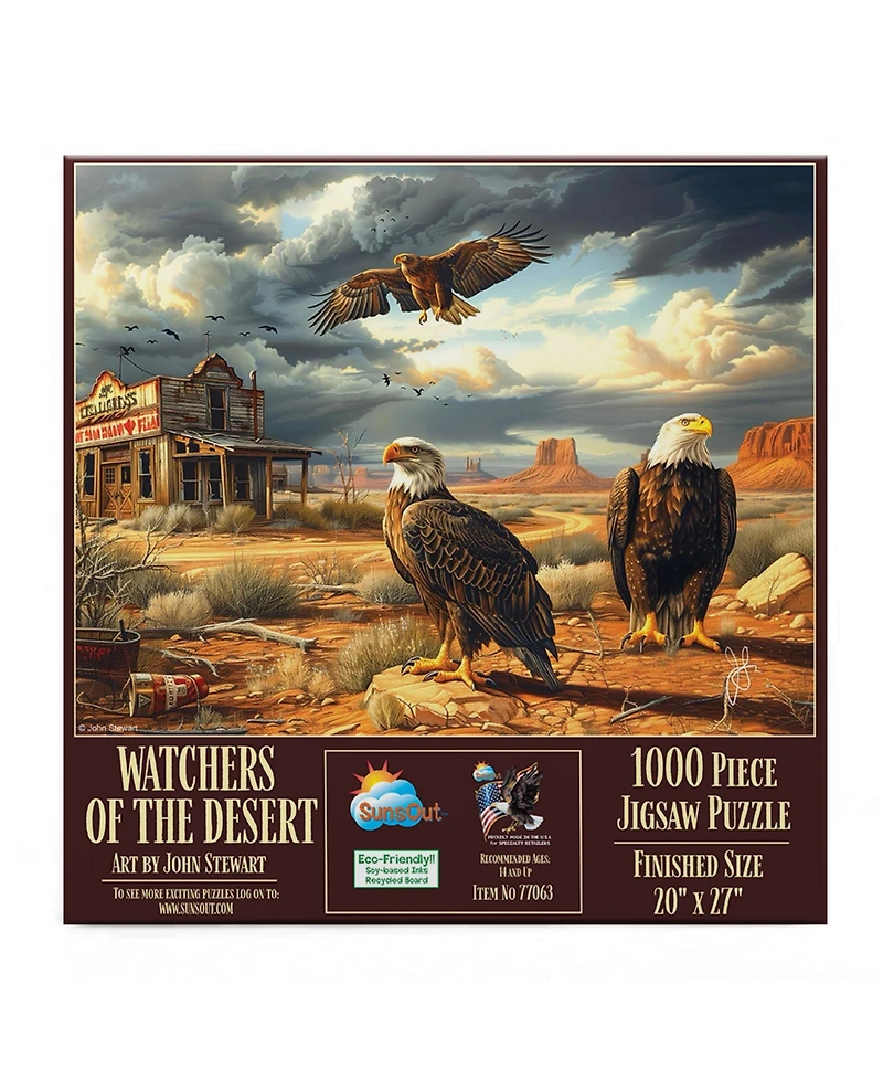SunsOut Watchers of the Desert 1000 piece Jigsaw Puzzle