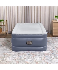 Bestway Tritech Air Mattress Inflatable Twin-Sized Bed with Built-In Ac Pump