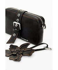 Desigual Women's Bag with flower appliques