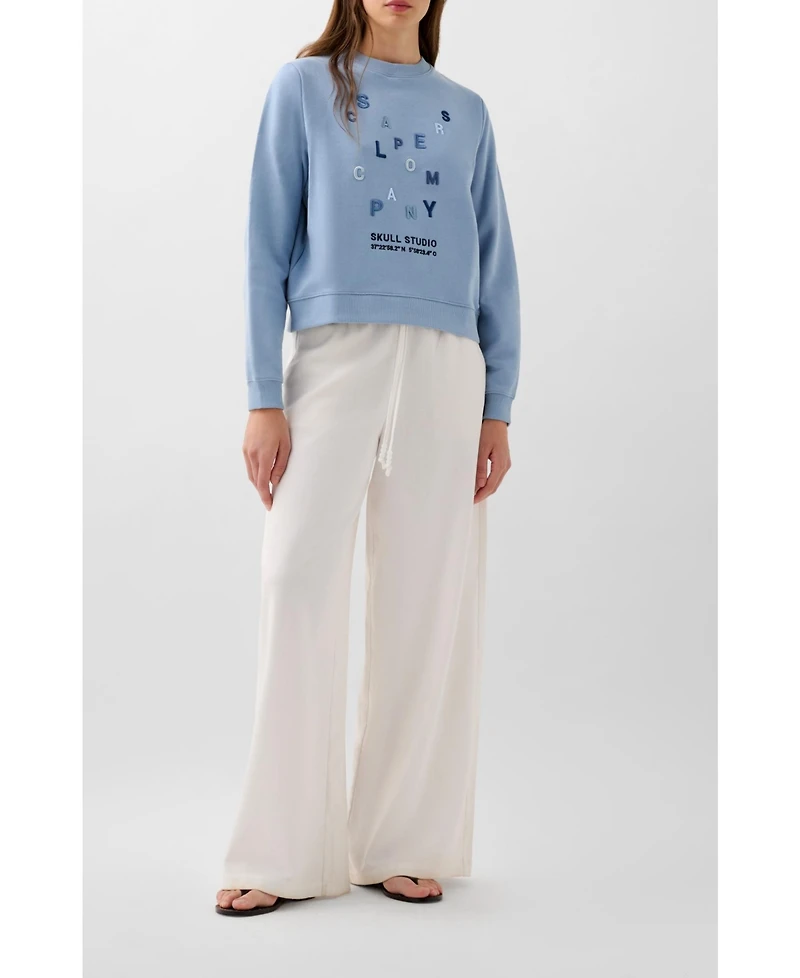 Scalpers Women's Multiletter Sweater