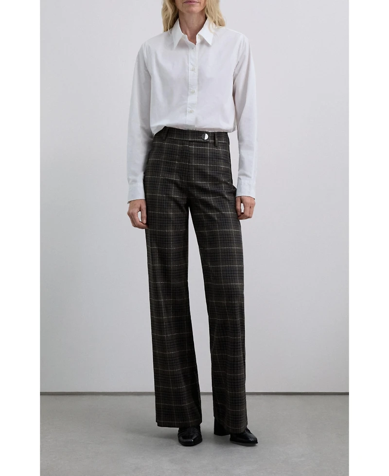 Scalpers Women's Browncheck Pant