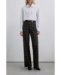 Scalpers Women's Browncheck Pant