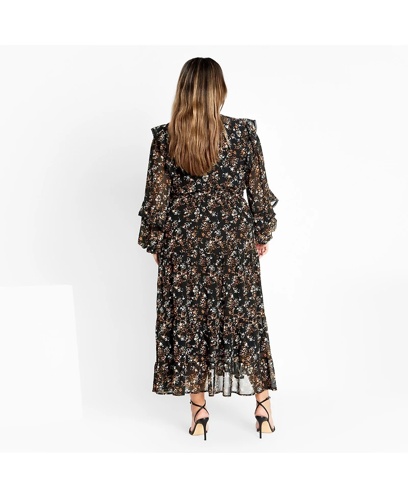 City Chic Women's Lila Maxi Dress