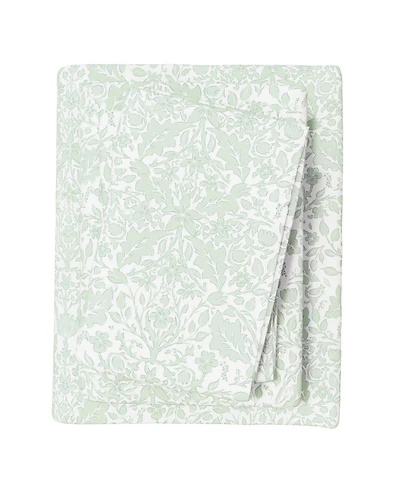Linery & Co. Ultra-Soft Turkish Cotton Flannel Winter Floral Print Sheet Set
