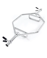 Mecale Trap Bar Hex Bar, 2-Inch Hex Barbell, 500 lb Capacity Strength Training Bar for Deadlifts and Squats