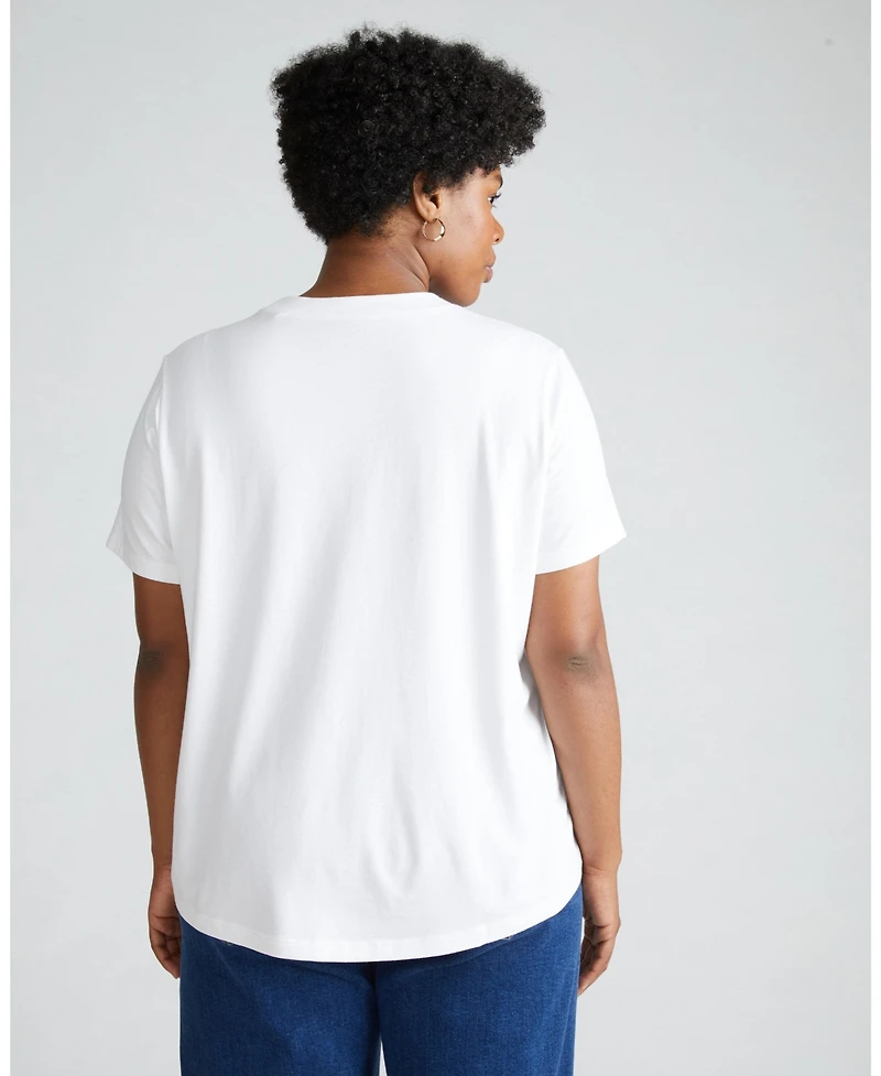 Universal Standard Plus Garcon Tee