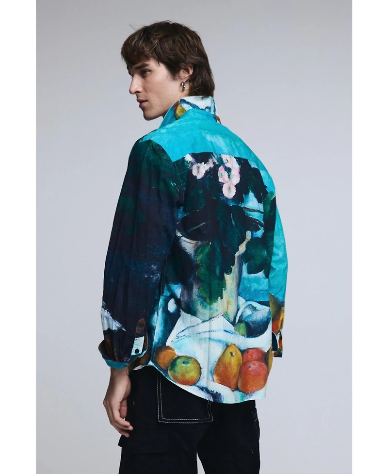 Desigual Men's Still life checkered shirt