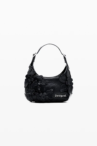 Desigual Women's Small floral applique bag