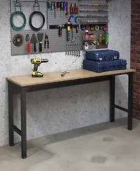 Manhattan Comfort Fortress 72" Metal Garage Workbench
