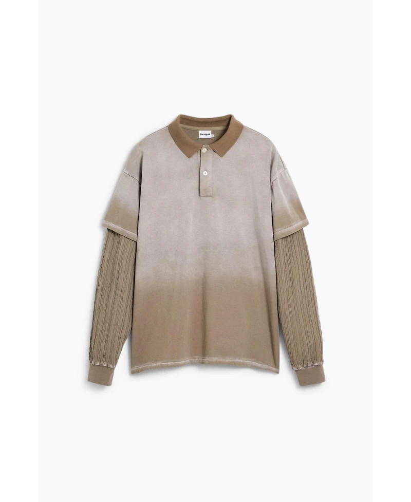 Desigual Men's Long-sleeve double polo shirt