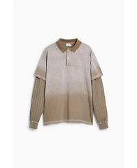 Desigual Men's Long-sleeve double polo shirt