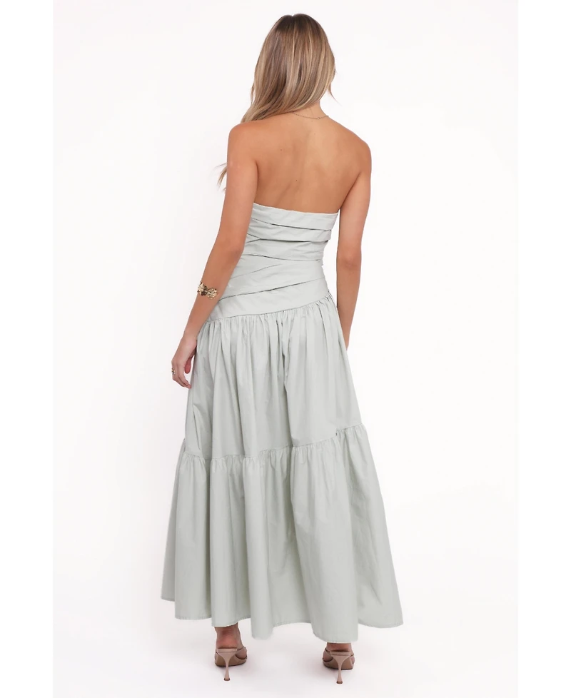 Petal and Pup Women's Blanche Strapless Maxi Dress