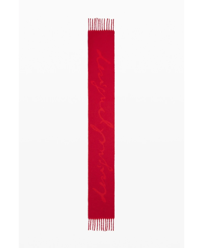 Desigual Women's Scarf with fringes