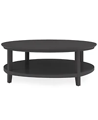 Furniture Hedworth Round Coffee Table with 2 End Tables Set