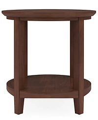 Furniture Hedworth Round Coffee Table with 2 Round End Tables Set