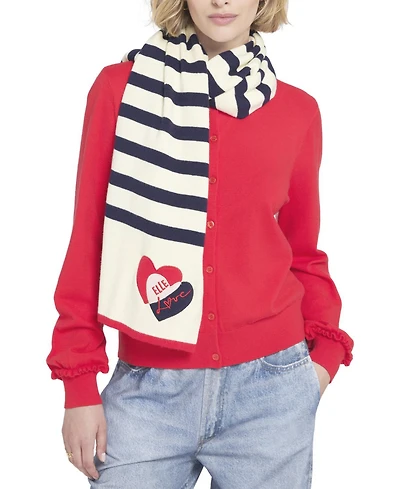 Elle Collection Striped Scarf