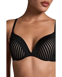 Hunkemoller Women's Pia Padded Underwired Push-Up Bra