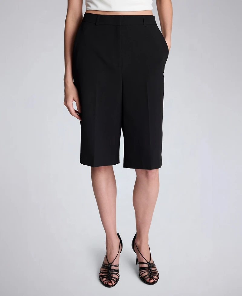 Kenneth Cole Women's Fly Front High Rise Pant