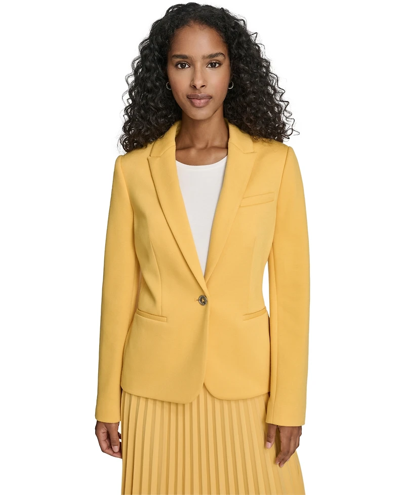 Tommy Hilfiger Women's One-Button Blazer