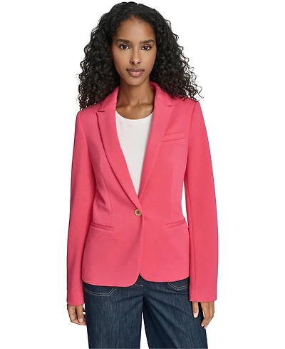 Tommy Hilfiger Women's One-Button Blazer