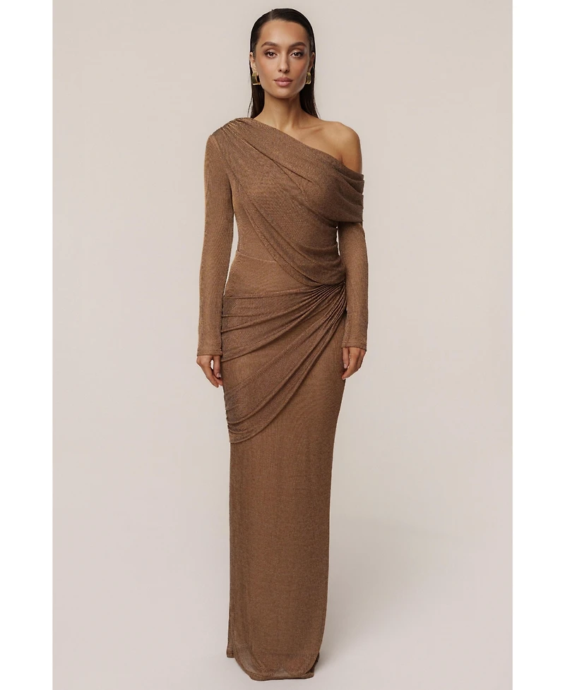 Jluxlabel Women's Opulent Metallic Bodysuit