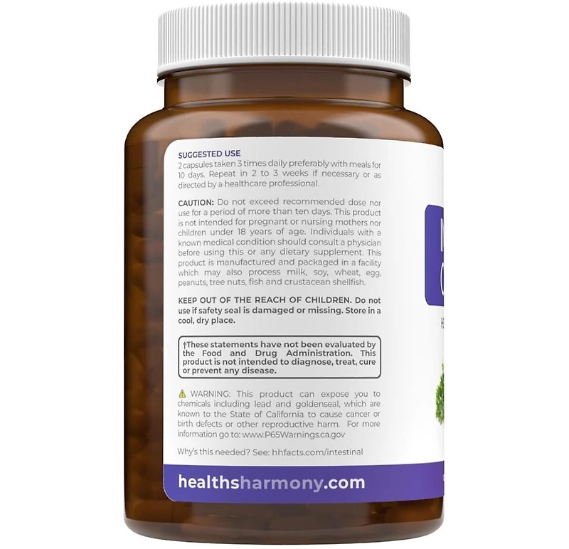 Healths Harmony Adrenal Health Capsules, Cortisol Manager & Stress Relief with L-Tyrosine & Ashwagandha, Fatigue Supplement, Health's Harmony, 60ct