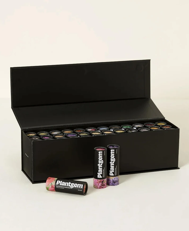 Uncommon Goods Flower Garden in a Box Seed Grow Kit, Set of 18 or 36