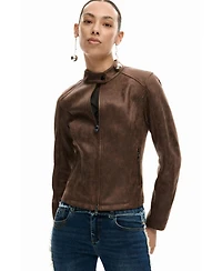Desigual Women's Mandarin collar jacket