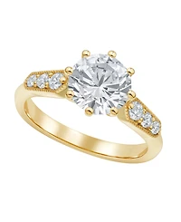 Grown With Love Igi Certified Lab Grown Diamond Engagement Ring (2-1/4 ct. t.w.) in 14k Yellow Gold