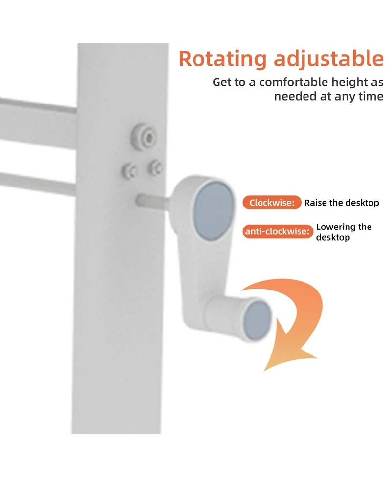 Streamdale Furniture Adjustable Height Study Desk - Kids & Adults