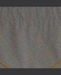 Rlf Home Bluebell Trimmed Cornice 100% Cotton with Fully Lined 3" Rod Pocket Valnance for Windows 50" x 17"