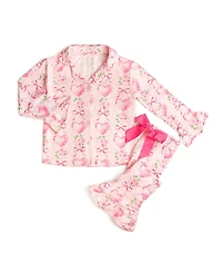Sweet Wink Little Girls Heart Floral Trellis Valentine's Day Lounge Set