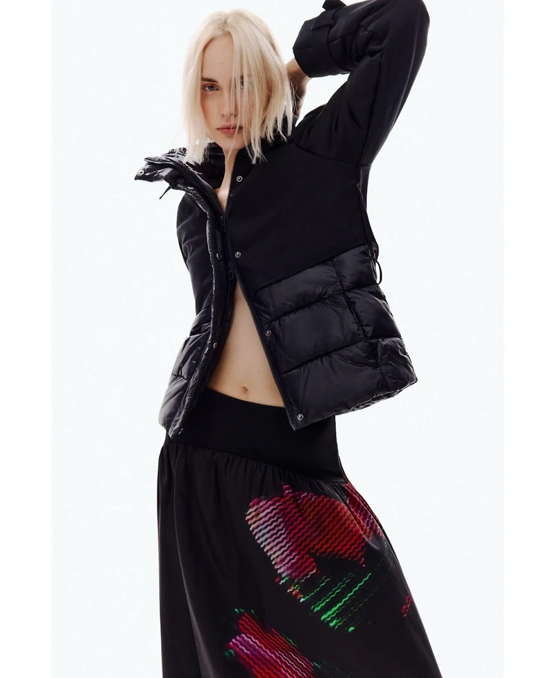 Desigual Women's Pixelated midi skirt