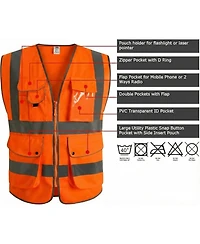 G & F Products Reflective Safety Vest