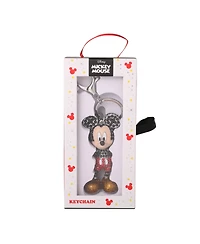 Disney Mickey Mouse Crystal Pave Bag Charm Keychain – Officially Licensed
